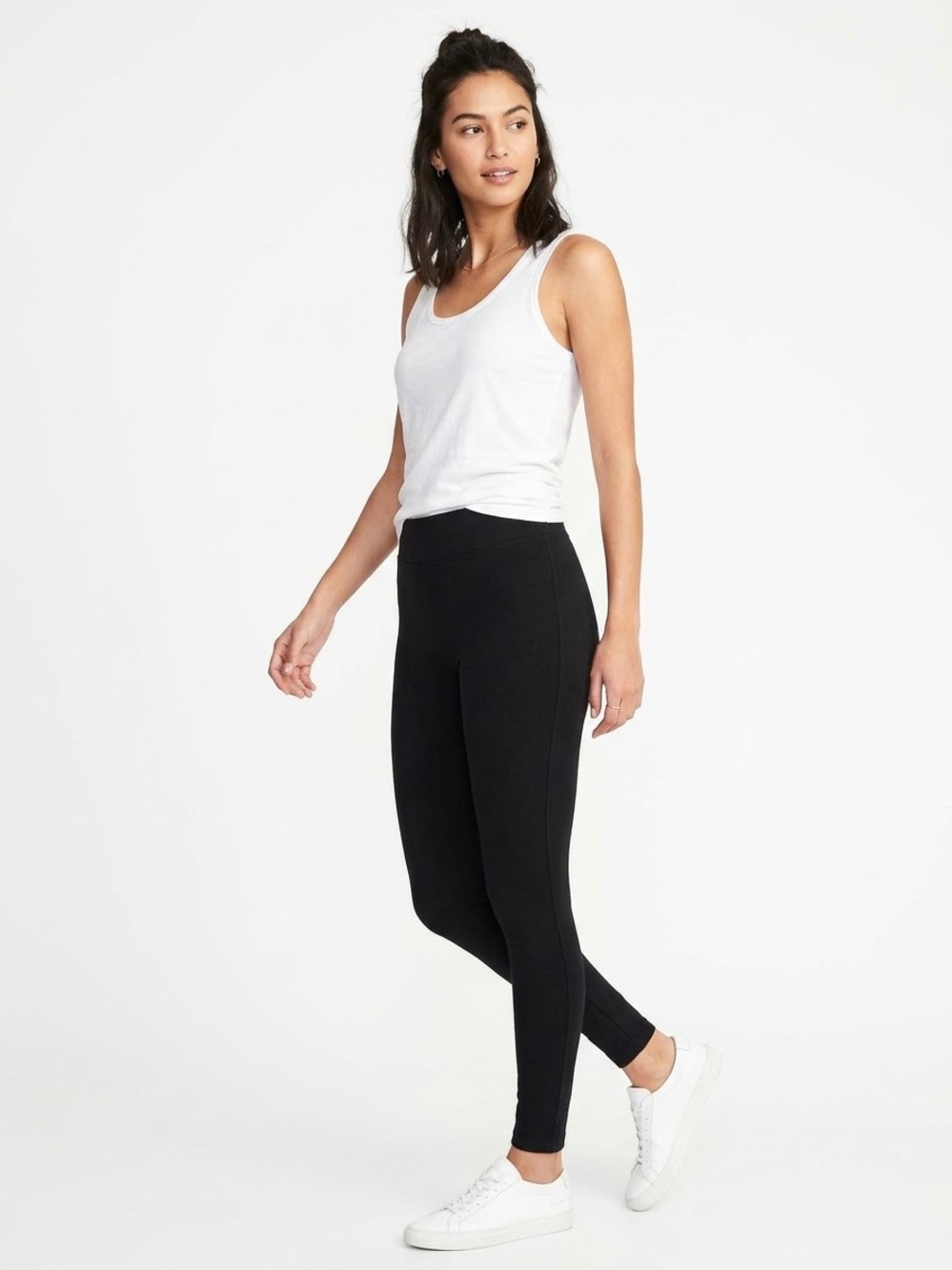 White House Black Market Black Fitted Leggings Size XXS